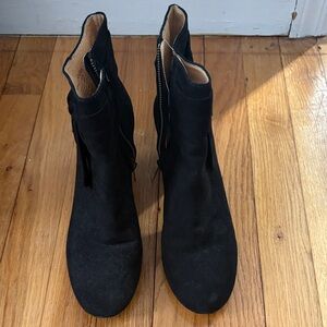 Madewell Black Ankle Booties